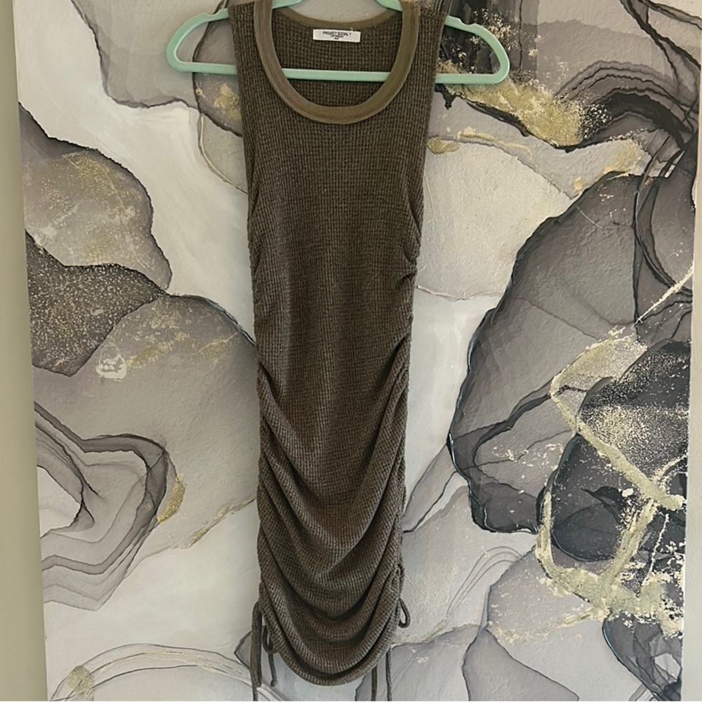 Dark Green Dress - Size Small